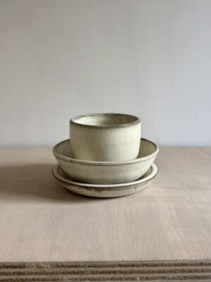 Matte stacking set - white - SET of 3