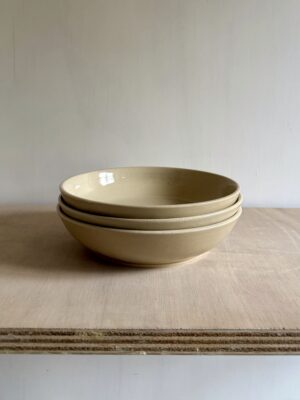 High plate - lunch - glazed linnen