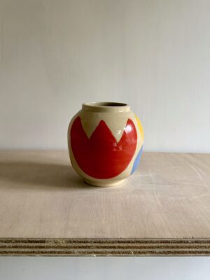 Big bold colored vase - small